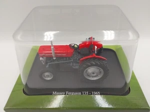 HACHETTE 1/43 1965 MASSEY FERGUSON 135  TRACTOR GREY & RED NEW IN PACK - Picture 1 of 9