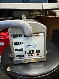 Vintage Halda Taxi Fare Meter Ohmer - Picture 1 of 4