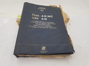 Manuale officina OM Iveco Fiat 40 NC OM 40 catalogo ricambi carrozzeria ed. 1976 - Foto 1 di 24