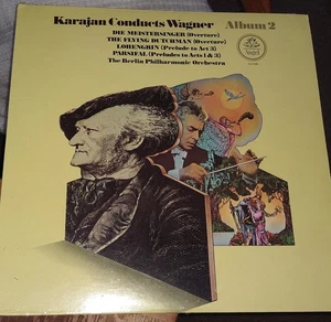 New/Sealed:   Wagner / Karajan  - Album 2: Overture & Preludes    1  LP - Picture 1 of 2