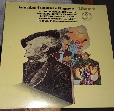 New/Sealed:   Wagner / Karajan  - Album 2: Overture & Preludes    1  LP - Image 1 of 2
