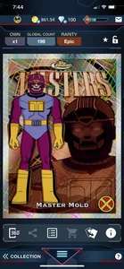 DIGITAL Topps Marvel Collect Finest Marvel '97 Master Mold LE Laser - Picture 1 of 2