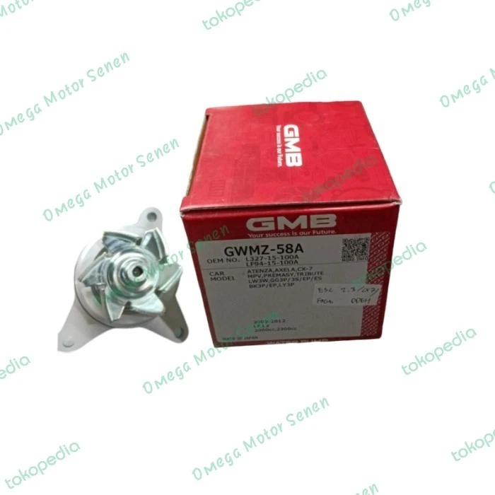 Bomba de agua del motor para Mazda 3 5 Ford EcoSport Edge Focus 2006-2020 L327-15-100A Foto 1 de 1