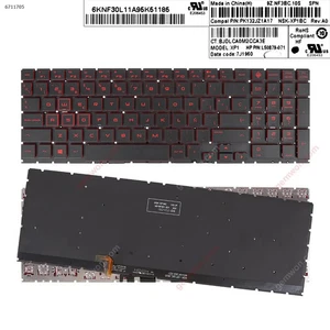 SP Laptop Keyboard for HP OMEN 15-DC TPN-Q211 15-dc000 15t-dc000 with Backlit - Picture 1 of 4
