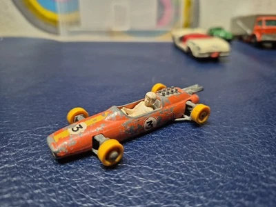 MATCHBOX LESNEY 19 ORANGE VARIATION LOTUS RACING CAR - Image 1 of 4