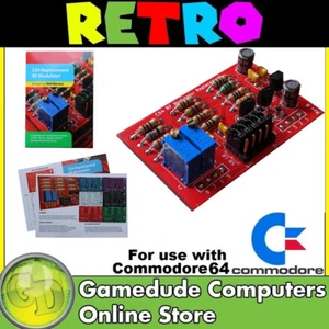 C64 Replacement RF Modulator KIT Version Assembly Required PCB Color Varies -[33 - Bild 1 von 12