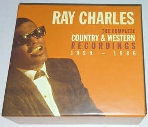 RAY CHARLES-THE COMPLETE COUNTRY & WESTERN RECORDINGS:1959-1986-4CD BOX SET (COU - Picture 1 of 4