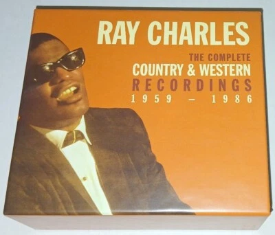 RAY CHARLES-THE COMPLETE COUNTRY & WESTERN RECORDINGS:1959-1986-4CD BOX SET (COU Foto 1 de 4