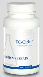Biotics Research FC-Cidal 120 Caps Antimicrobial/Antiviral/Antifungal Exp 04/27 - Picture 1 of 2