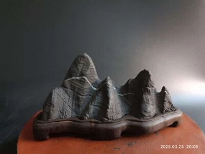 China Naturstein Bergsteine Bonsai Suiseki Lingbi Stein 灵璧石 1789 - Bild 1 von 4