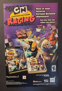 Videojuego Cartoon Network Racing 2006 Nintendo DS arte promocional - página de anuncio/anuncio impreso - Imagen 1 de 1