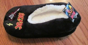AC/DC Gitarre flauschige Babba Hausschuhe Socken ~ Damengröße S/M (5-7) ~ NEU mit Etikett - Bild 1 von 1