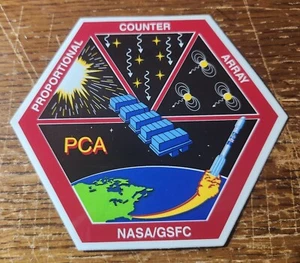 NASA PROPORTIONAL COUNTER ARRAY ( PCA ) - X-RAY TIMING EXPLORER MISSION -STICKER - Picture 1 of 2