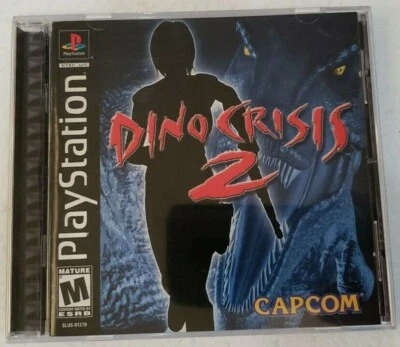 Dino Crisis 2 (SONY PlayStation 1 1999) PS1 PSX PSOne PRÍSTINO COMPLETO NUEVO COMO NUEVO - Imagen 1 de 4