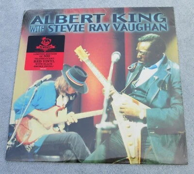 ALBERT KING w/STEVIE RAY VAUGHAN ~ NEWBURY COMICS ~ Limited to 500 Colored Vinyl - Image 1 of 3