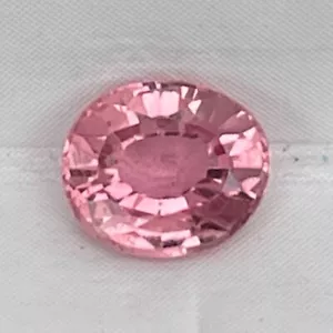 CERTIFIED Natural Padparadscha Sapphire 0.61 Cts Oval Cut Loose Gemstone Jewel - Imagen 1 de 9