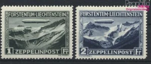 Liechtenstein 114-115 with hinge 1931 Count Zeppelin (9789301 - Picture 1 of 1