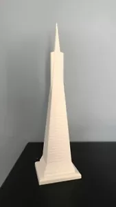 Transamerica Pyramide - San Francisco, USA maßstabsgetreu 100 % genaues Modell Miniatur - Bild 1 von 3