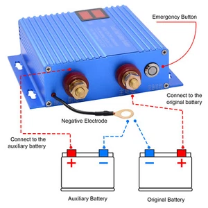 10 Sets 250 A Dual Battery Charge Isolator 12V-24V Smart Voltage Sensitive Relay - Picture 1 of 6