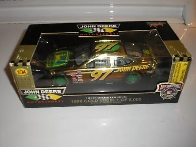 RC 1998 Gold Series 1/24 Chad Little #97 John Deere Ford Taurus envío gratuito Foto 1 de 3