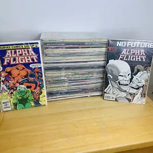 Marvel Alpha Flight Job Lot Comic Book Bundle x 125, Almost Full Run Plus Extras - Picture 1 of 13