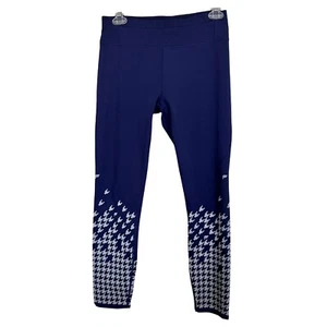 Fabletics Womens Sz S Ultracool Reflective Leggings Houndstooth Print 7/8 - Picture 1 of 8