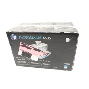 HP Photosmart A536 Digital Photo Inkjet Color Printer New Open Box - Afbeelding 1 van 4