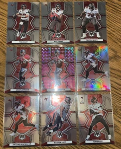 2022 PANINI MOSAIC TAMPA BAY BUCCANEERS TEAM ser Lot 9 cards BRADY Evans Sapp - Picture 1 of 5