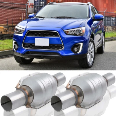 Pair 2" Car Catalytic Converter Stainless Steel EPA For Mitsubishi Outlander RVR - Изображение 1 из 4