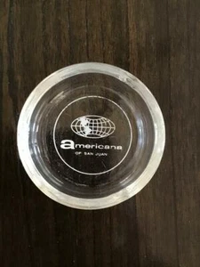 CENICERO DE CRISTAL AMERICANA DE SAN JUAN - Imagen 1 de 2