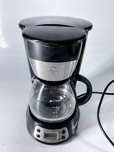 Swan Drip Filter Coffee Machine. Black