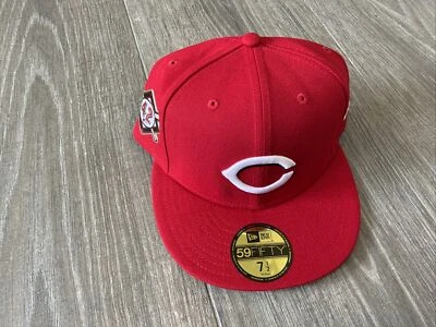 New Era Cincinnati Reds Jackie Robinson Day  59FIFTY Hat Men’s Size: 7 1/2 - Image 1 of 4