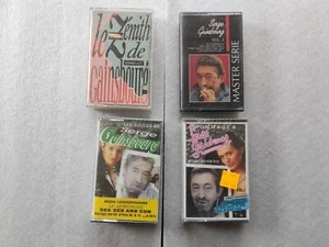 LOT DE 4 CASSETTE - SERGE GAINSBOURG - 2 SCELLEE k7 - Bild 1 von 4