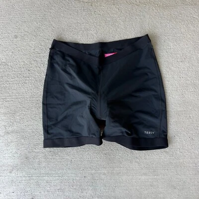 Terry Women’s XXL Cycling Bike Shorts Padded Black Activewear - Image 1 of 4