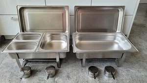 Baim Marie,Speisewärmer,Warmhalter,Tiefe 100,Edelstahl komplett Chafing Dish GN - Bild 1 von 46