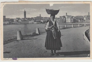 KROATIEN, JUGOSLAWIEN, INSEL RAB, 1934, GEBRAUCHT VERSAND IN DIE TSCHECHOSLOWAKEI - Bild 1 von 2
