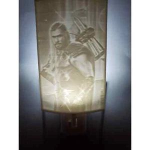 Thor Storm Breaker Infinity War End Game 3D Printed Lithophane Night Light 4" - Picture 1 of 8