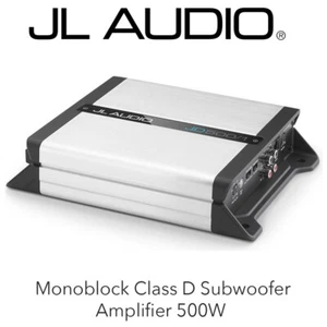 JL Audio JD500/1D - Monoblock Amplifier Class D Amplifiers 500 Watts Car Amp - Picture 1 of 1