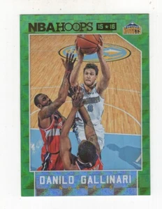 2015-16 NBA HOOPS BASKETBALL GREEN DANILO GALLINARI DENVER NUGGETS #237 - Picture 1 of 2