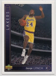 1993 Upper Deck George Lynch LA Lakers Rookie No 355 - Picture 1 of 2