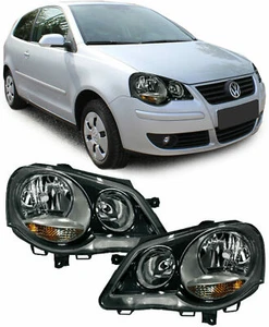 REPLACEMENT HEADLIGHTS FOR VW POLO 9N3 4/2005 - 5/2009 MODEL - Picture 1 of 1