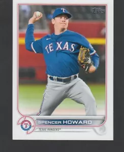 Spencer Howard Team: Texas Rangers 2022 Topps #162  - Picture 1 of 2