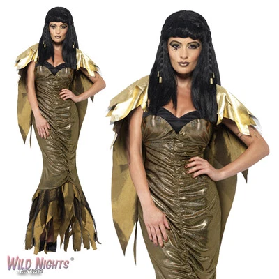 Disfraz de Cleopatra Oscura Halloween Damas Foto 1 de 2