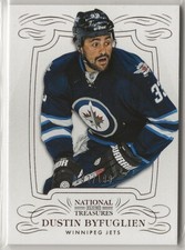2013 2013-14 Panini National Treasures #80 Dustin Byfuglien 192/199 Winnipeg Jet