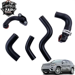 5PC Radiator Coolant Pipe Hose Kit For Jeep Grand Cherokee 68253365AA 68211200AC - Picture 1 of 11