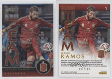 2015-16 Panini Select Ultimate Team Red Prizm /199 Sergio Ramos #6