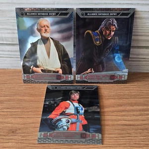 Juego base de 3 cartas 2014 Topps Chrome Star Wars Perspectives C1 - Imagen 1 de 12