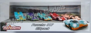 MAJORETTE · PORSCHE 917 GIFTPACK · 5 CARS · RARE IN THE UK · BRAND NEW - Picture 1 of 9