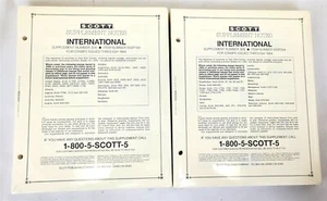 Scott International Supplemental Notes 30A & 30B - Stamps Through 1994 ~ T722 - Bild 1 von 3