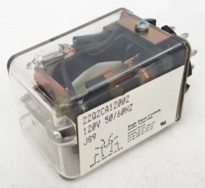 Relé de controles de señal Eagle 22Q2CA12002 120V *OPCIÓN AL DÍA SIGUIENTE* Foto 1 de 4